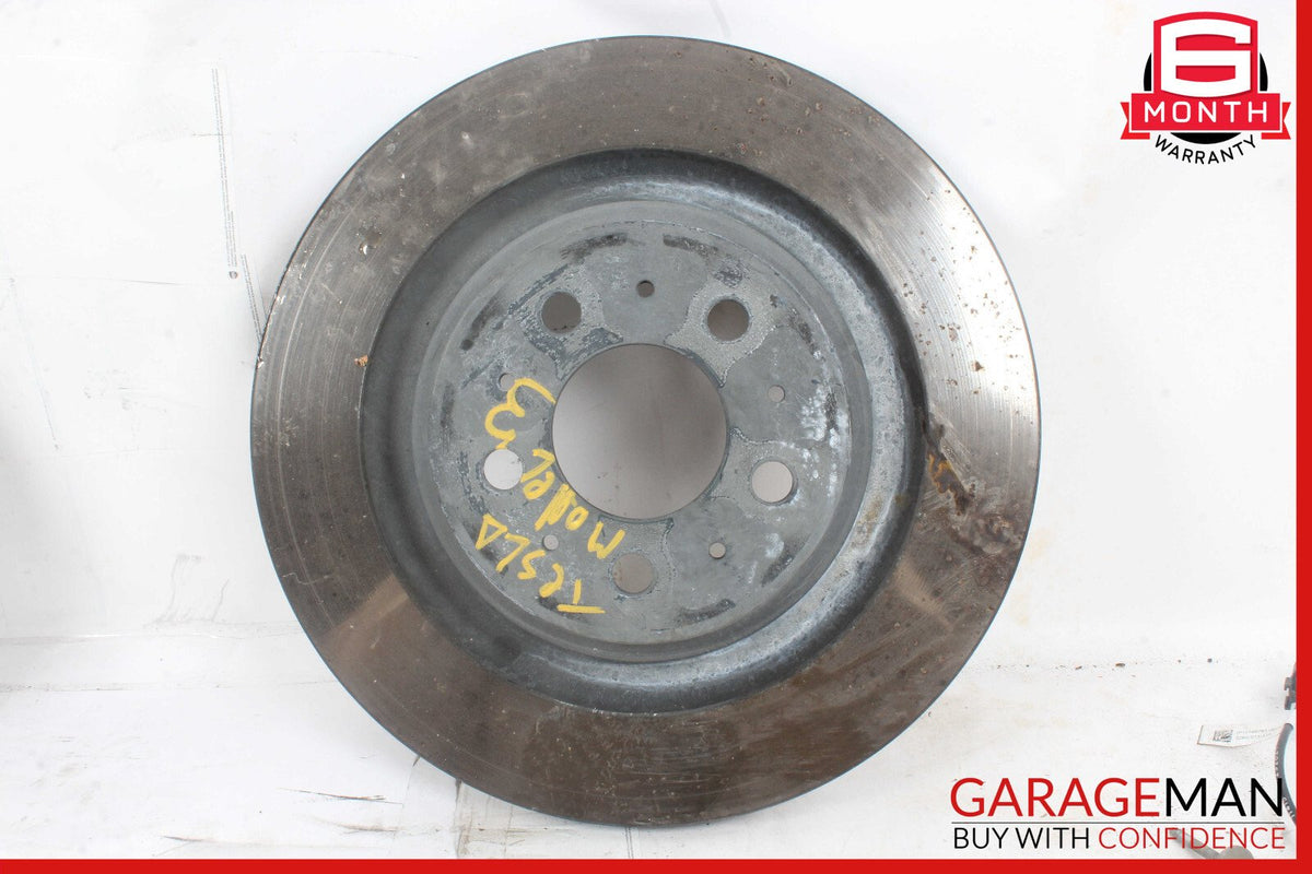 17-23 Tesla Model 3 Rear Left & Right Brake Rotors Disc Set of 2 OEM