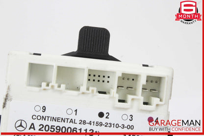 15-20 Mercedes W205 C300 Rear Left Driver Side Door Control Module Unit OEM