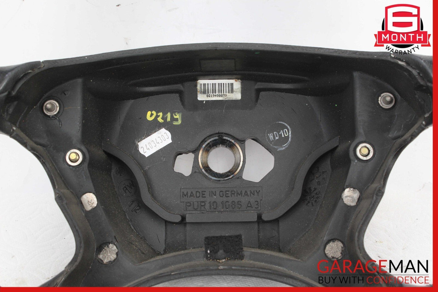 03-09 Mercedes SL500 CLK500 Driver 4 Spoke Steering Wheel Leather Anthracite
