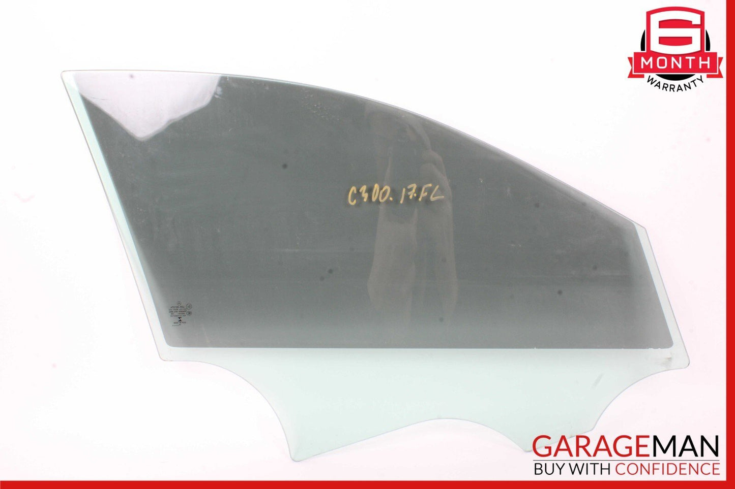 15-20 Mercedes W205 C300 C350e Front Left Side Door Window Auto Glass OEM