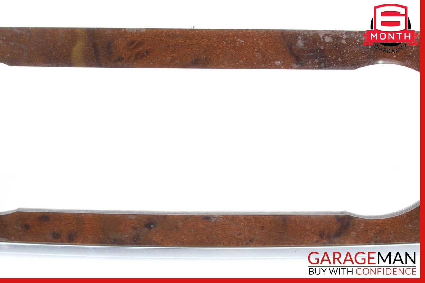06-13 Mercedes W251 R350 R320 Heater Climate Control Module Trim Bezel Wood