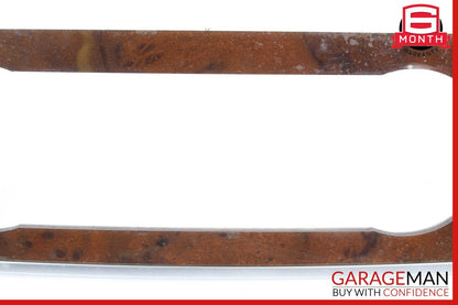06-13 Mercedes W251 R350 R320 Heater Climate Control Module Trim Bezel Wood