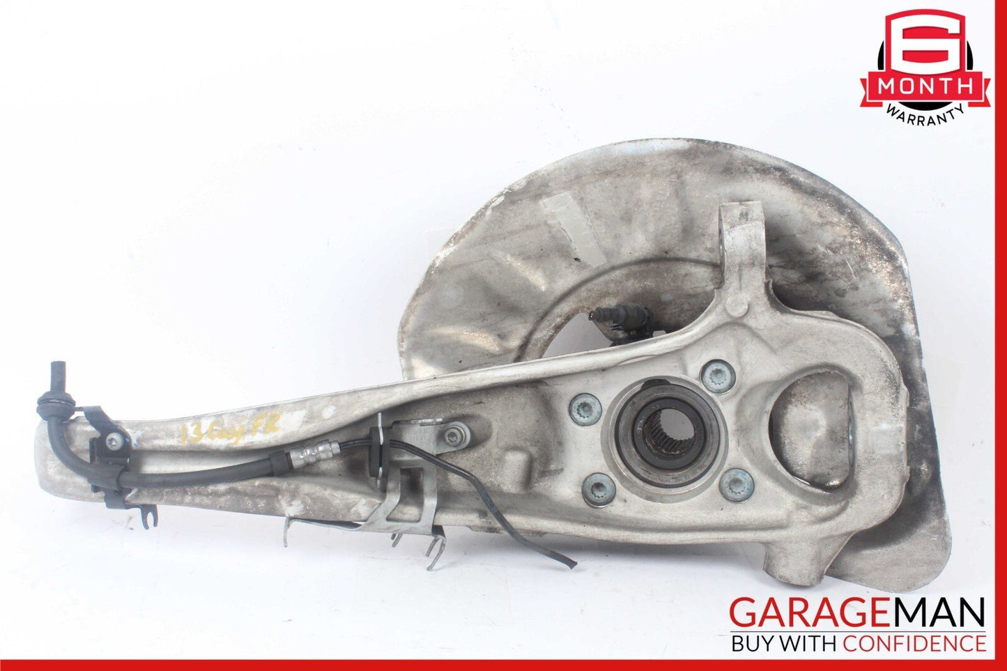 11-18 Porsche Cayenne 958 Front Right Spindle Knuckle Hub Bearing OEM