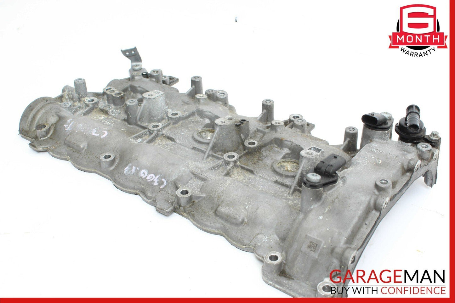 13-15 Mercedes X204 GLK350 C300 3.5L Left Side Engine Motor Valve Cover
