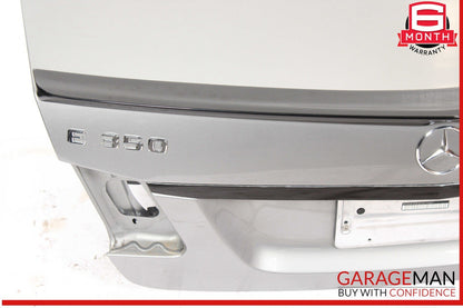 10-16 Mercedes W212 E350 E400 Sedan Rear Trunk Lid Deck Shell Panel OEM