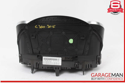 15-18 Mercedes W205 C300 Speedometer Odometer Instrument Cluster Gauge OEM