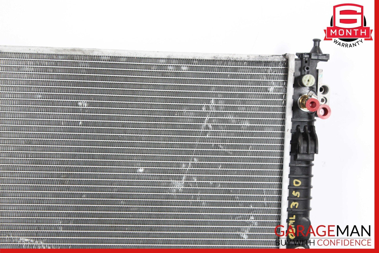 06-13 Mercedes R350 ML350 Engine Cooling Radiator A/C AC Condenser Assembly