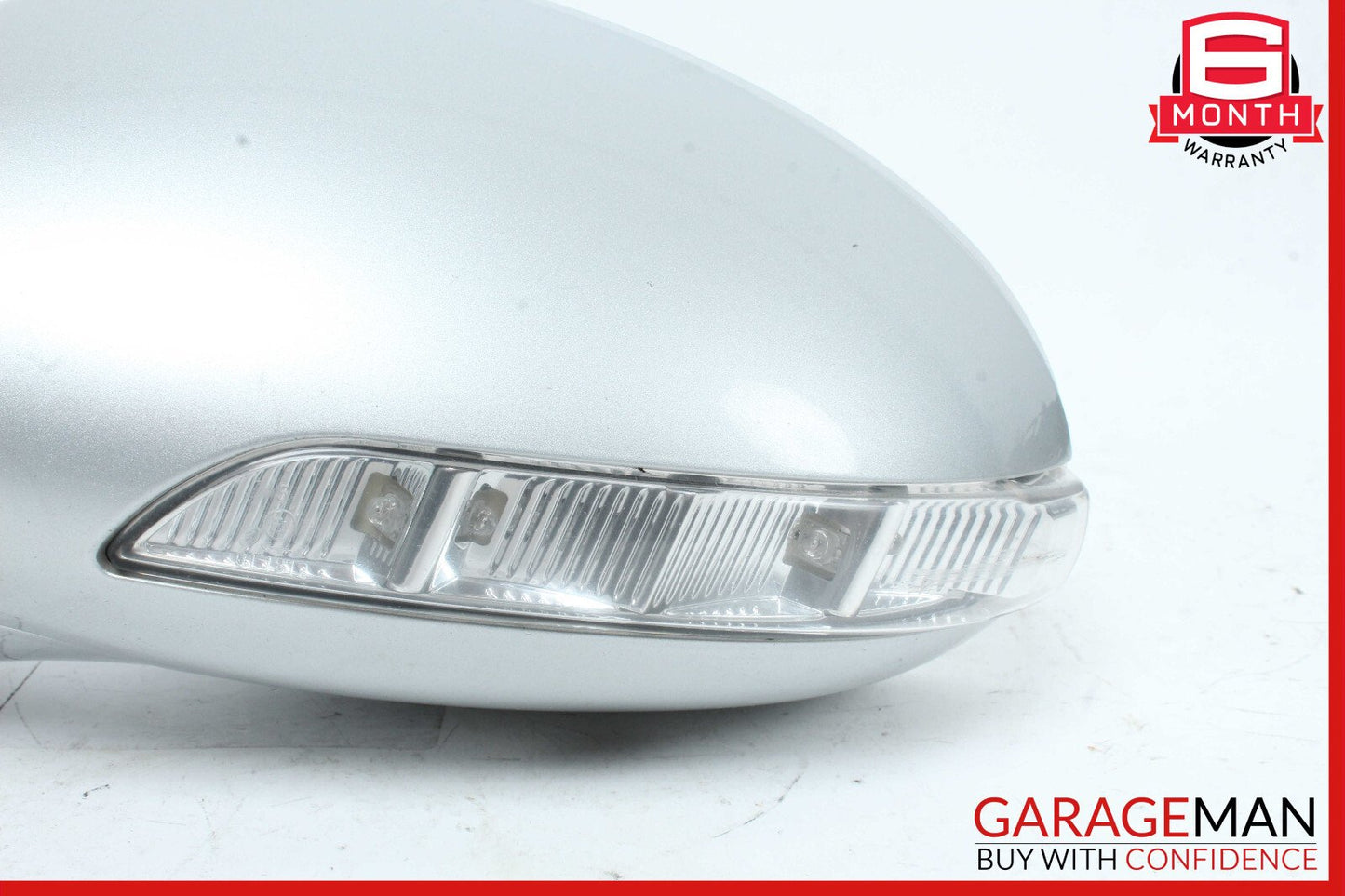 06-08 Mercedes W219 CLS500 Front Left Side Mirror Door Rear View Silver OEM