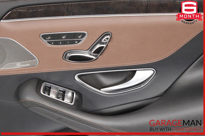 14-20 Mercedes W222 S550 S450 S600 Rear Right Side Door Panel OEM