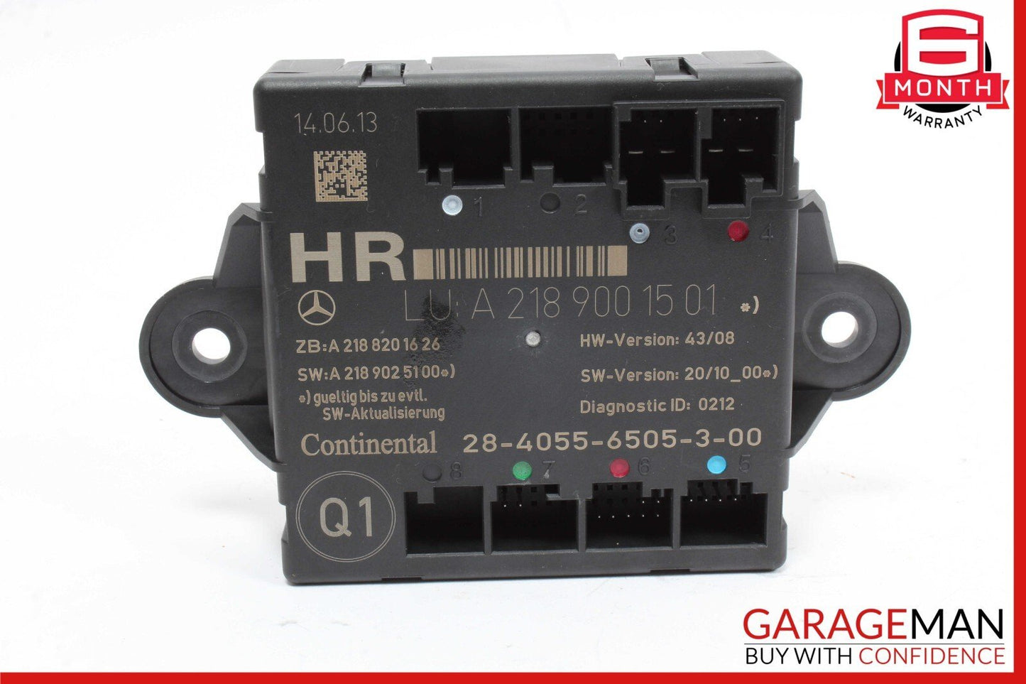 08-18 Mercedes W218 CLS500 E550 Rear Right Side Door Control Module Unit OEM