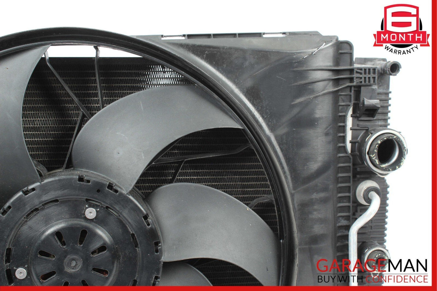 08-14 Mercedes W212 E350 E550 Engine Radiator Cooling Fan Motor Assembly OEM