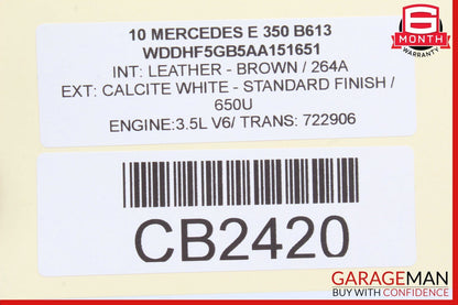 08-18 Mercedes W212 E350 E400 C300 Front Right Side Door Control Module OEM