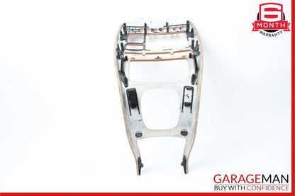 00-02 Mercedes W215 CL500 Center Console Radio Trim Cover Panel Bezel Wood