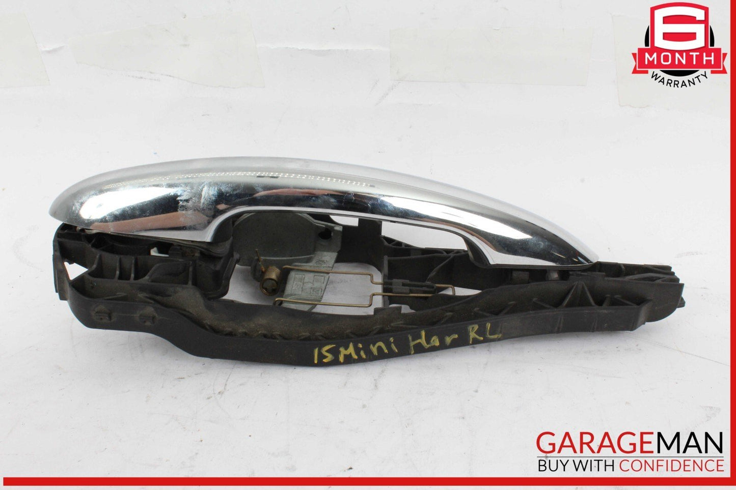 11-16 Mini Cooper Hardtop Rear Left Driver Side Door Handle Chrome OEM
