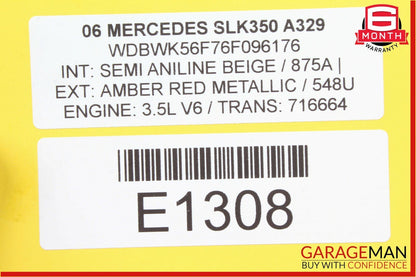 00-08 Mercedes SLK350 SL500 CL500 Anti Theft Alarm Sensor Control Module OEM