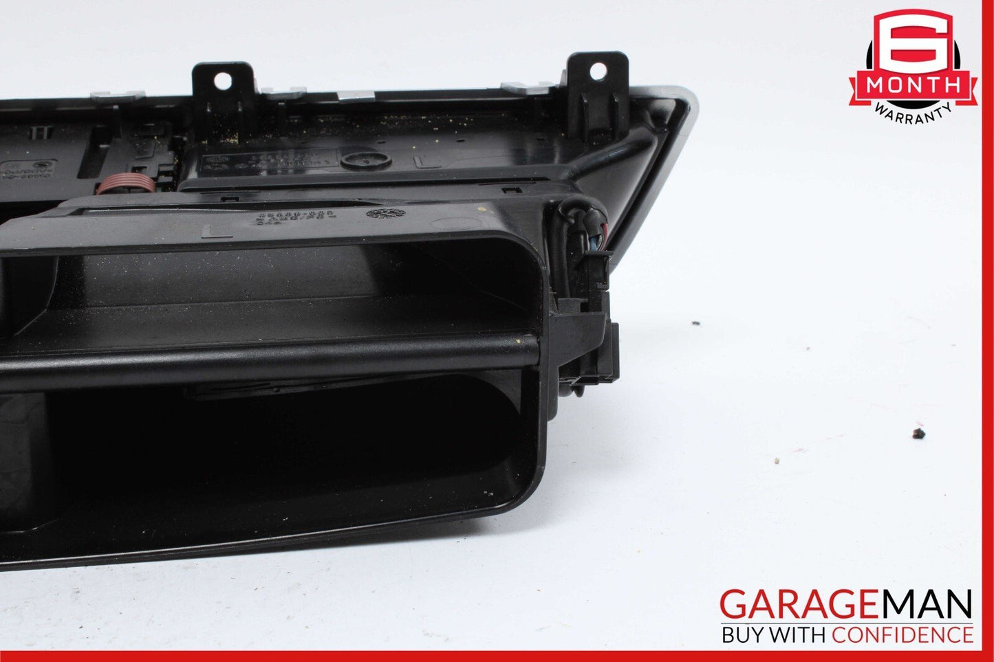 07-13 Mercedes W221 S550 Center Dash Air Vent AC A/C Clock Trim Cover Assembly