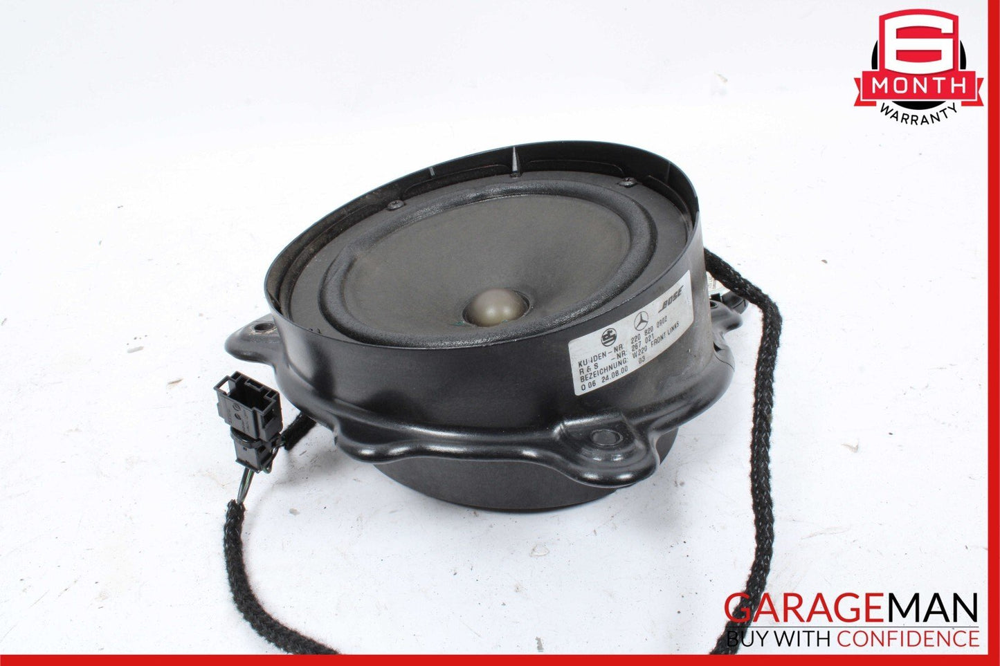 00-06 Mercedes W220 S500 S430 Front Left Side Door Sound Speaker 2208200902 OEM