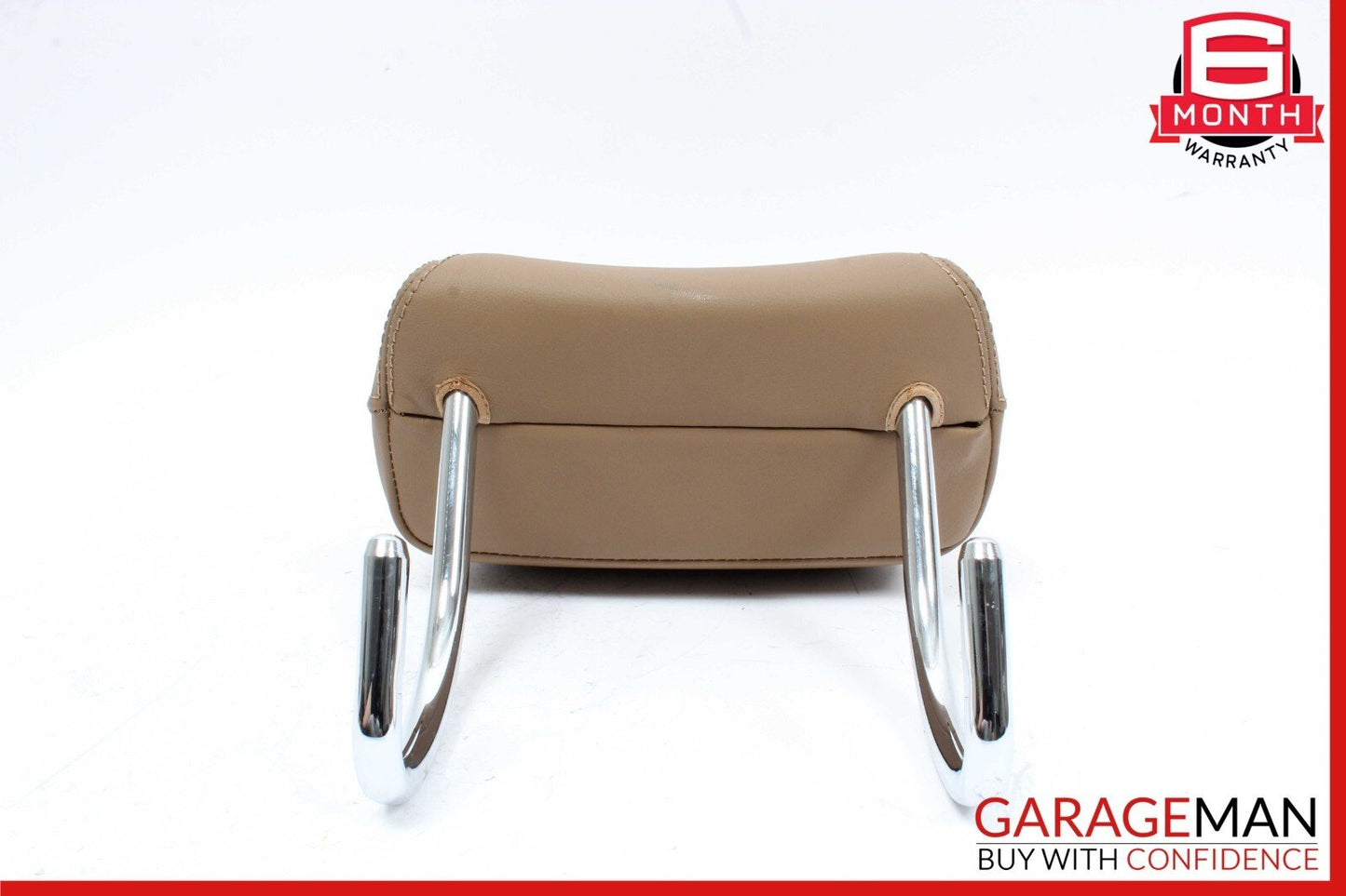 07-09 Mercedes W221 S600 S63 AMG Rear Center Seat Headrest Head Rest Brown OEM