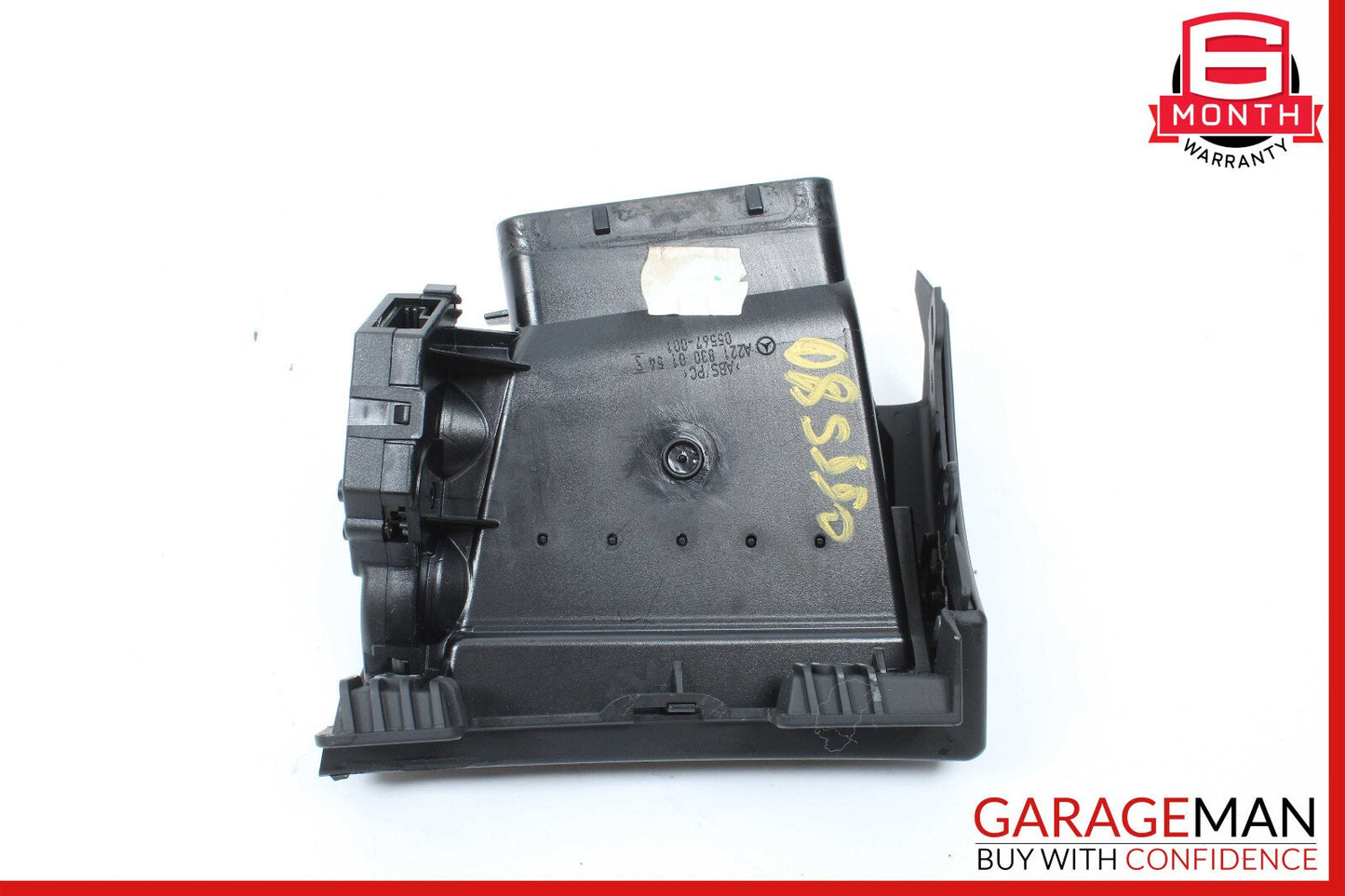 07-14 Mercedes W221 S550 CL600 Dashboard Dash AC A/C Air Vent Left Black OEM