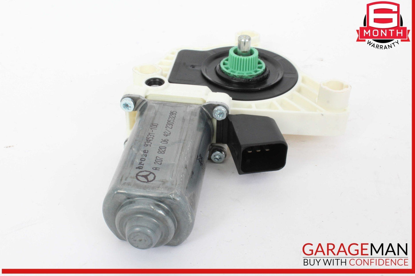 10-20 Mercedes W218 CLS550 Front Left Window Regulator Motor 2078200642 OEM