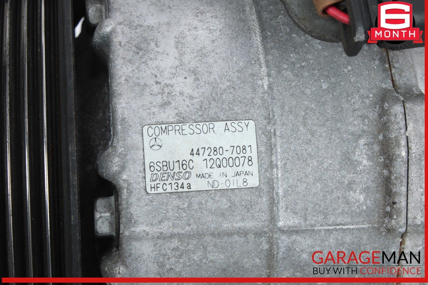 12-18 Mercedes X204 GLK350 4MATIC A/C Air Conditioning Compressor 0008302600 OEM