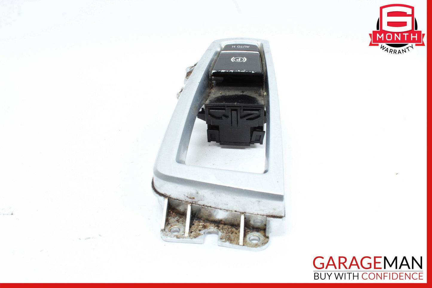 13-19 BMW 650i F06 Electronic Parking Button Switch w/Trim OEM