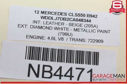 12-14 Mercedes W218 CLS550 E250 Power Brake Booster Master Cylinder Reservoir