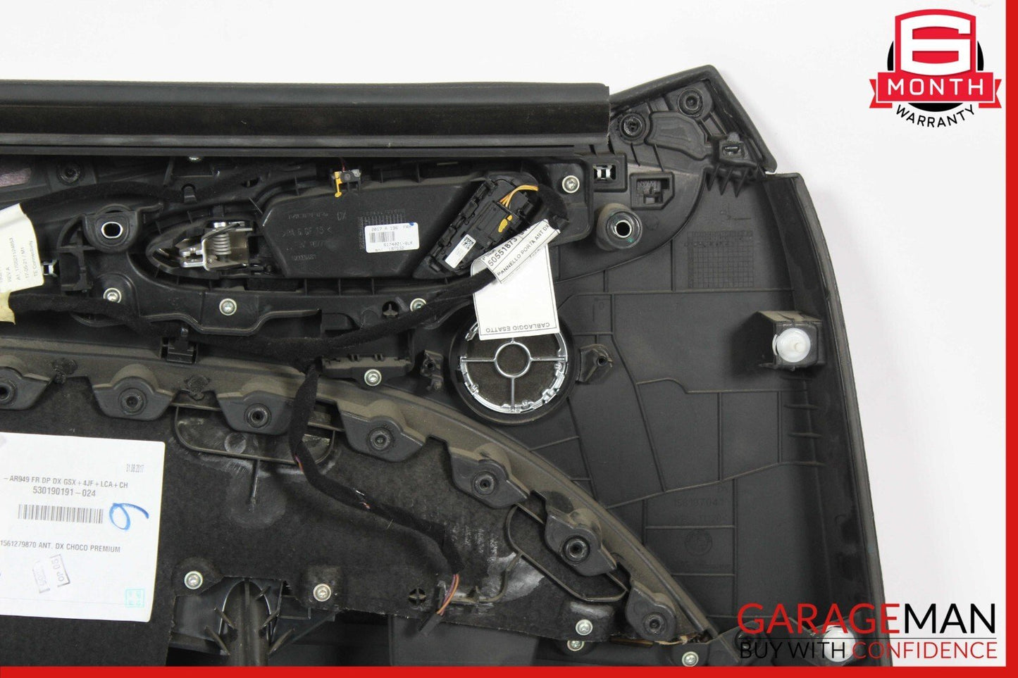 17-19 Alfa Romeo Stelvio Front Right Passenger Side Interior Door Panel Assembly