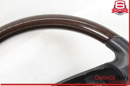 05-08 Mercedes R171 SLK280 Front Left Driver Side Steering Wheel Wood Black OEM