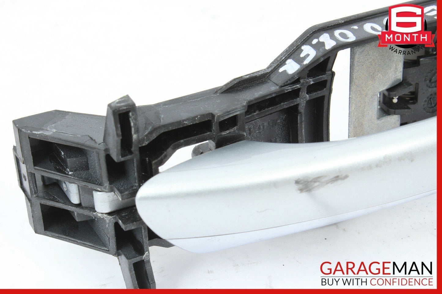 03-09 Mercedes W211 E350 Front Right Passenger Side Exterior Door Handle Silver