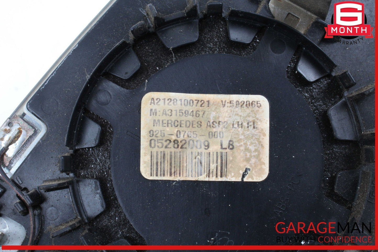 10-13 Mercedes W221 S400 Hybrid Front Left Side Rear View Door Mirror Glass OEM