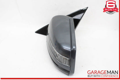 14-16 Mercedes W212 E350 Front Left Side Door Rear View Mirror w/ Blind Spot