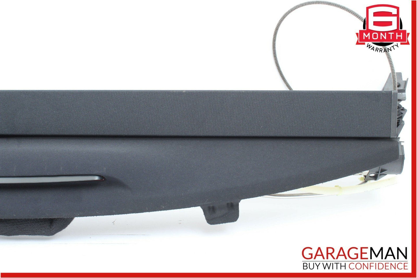 07-13 Mercedes W221 S550 S63 Rear Window Sun Shade Screen Roller Blind Black OEM