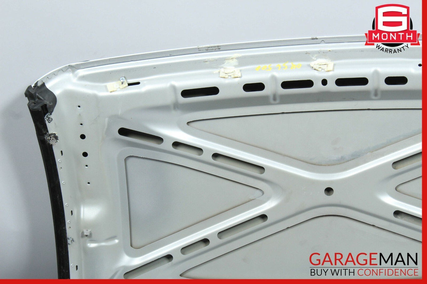 03-08 Mercedes R230 SL500 Convertible Roof Hard Top Folding Panel Silver OEM