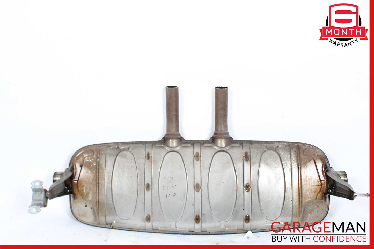 07-10 Audi Q7 Rear Exhaust Muffler OEM