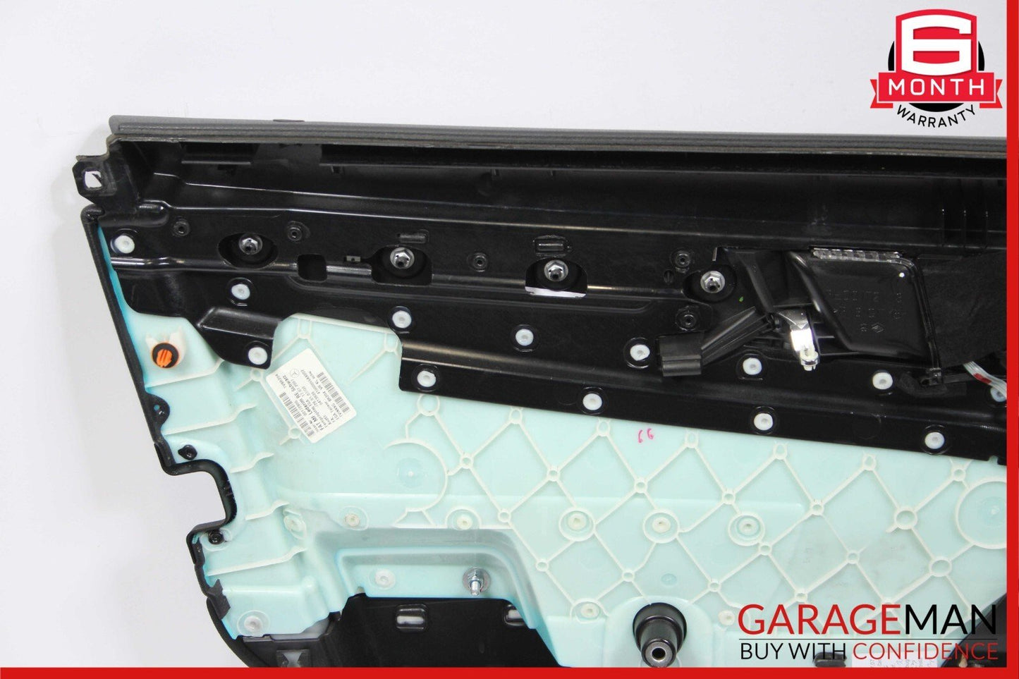 08-14 Mercedes W204 C350 Front Right Interior Door Panel Trim Assembly Black