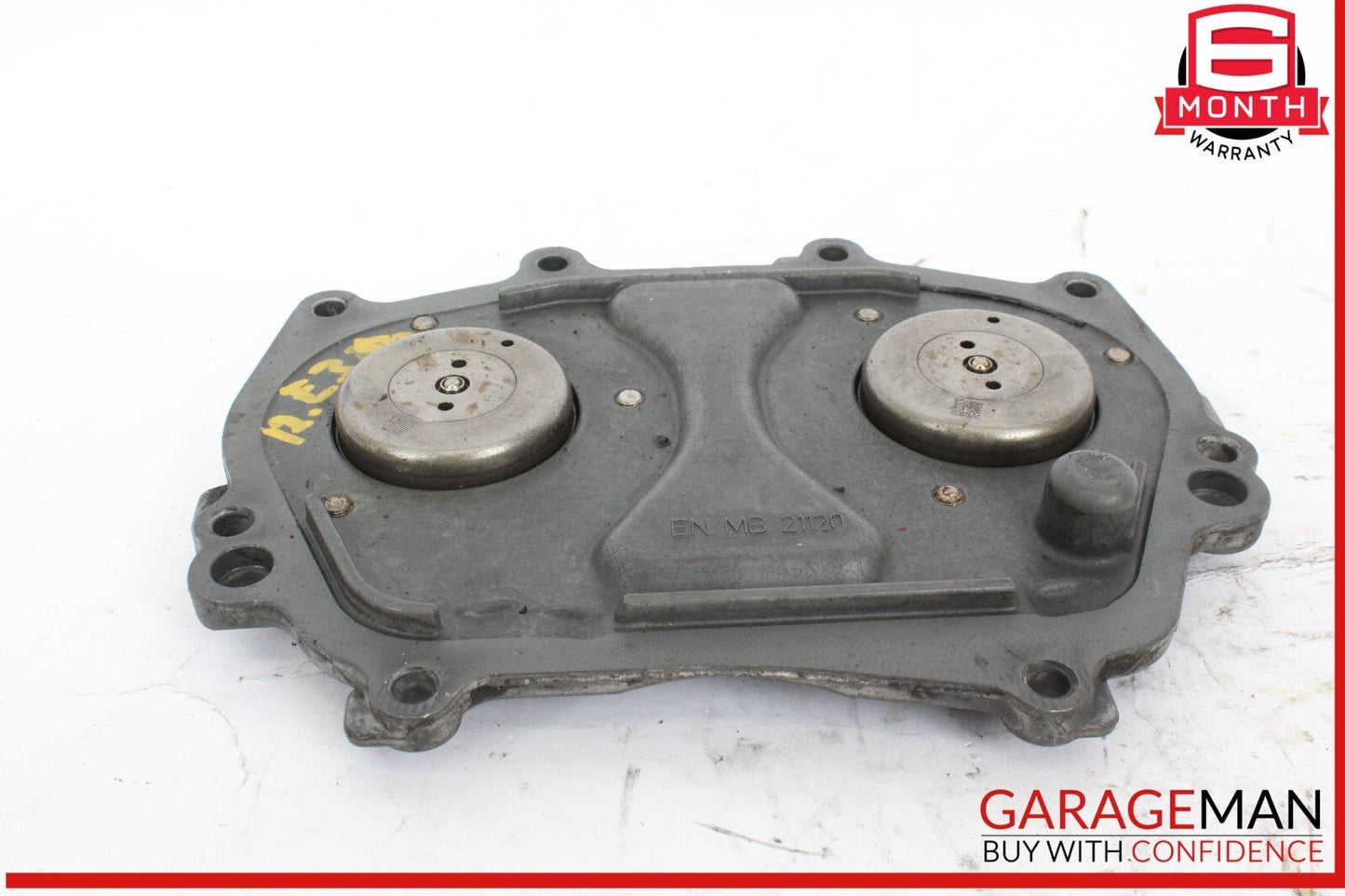 12-18 Mercedes W212 E350 Front Left or Right Engine Timing Chain Cover Plate OEM