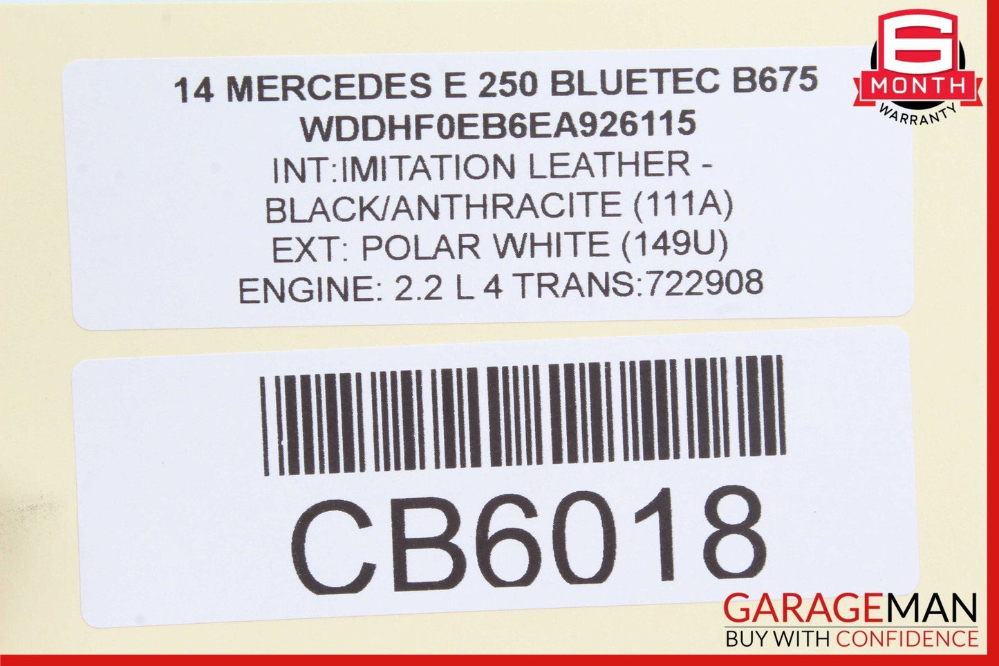 14-20 Mercedes W212 E250 E350 CLS550 E550 Front Active Lane Assist Camera