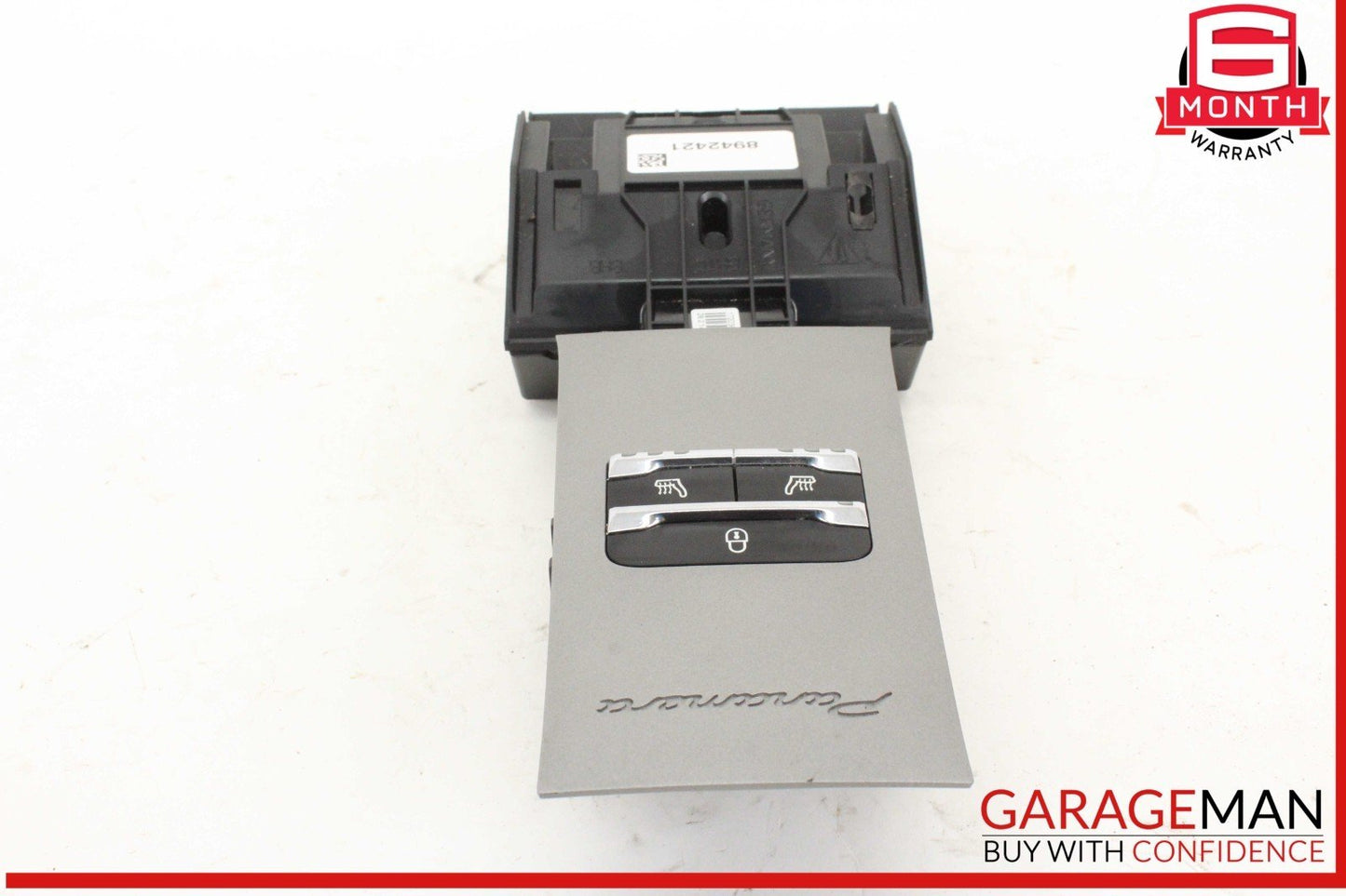 10-16 Porsche Panamera 970 E-Hybrid Rear Heated Seat Lock Control Panel Switch