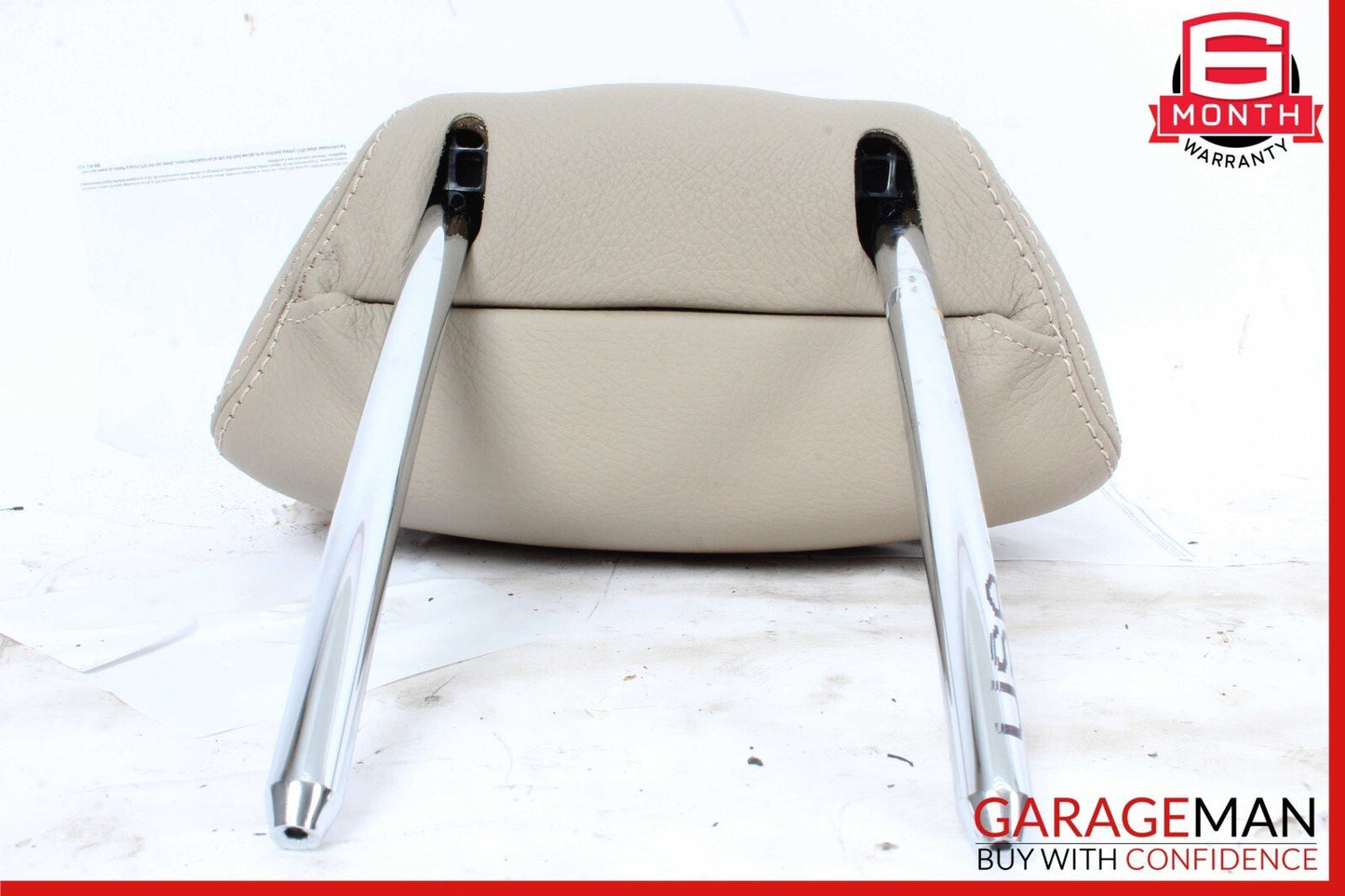 12-18 Mercedes W218 CLS550 Rear Seat Headrest Head Rest Left or Right Beige OEM