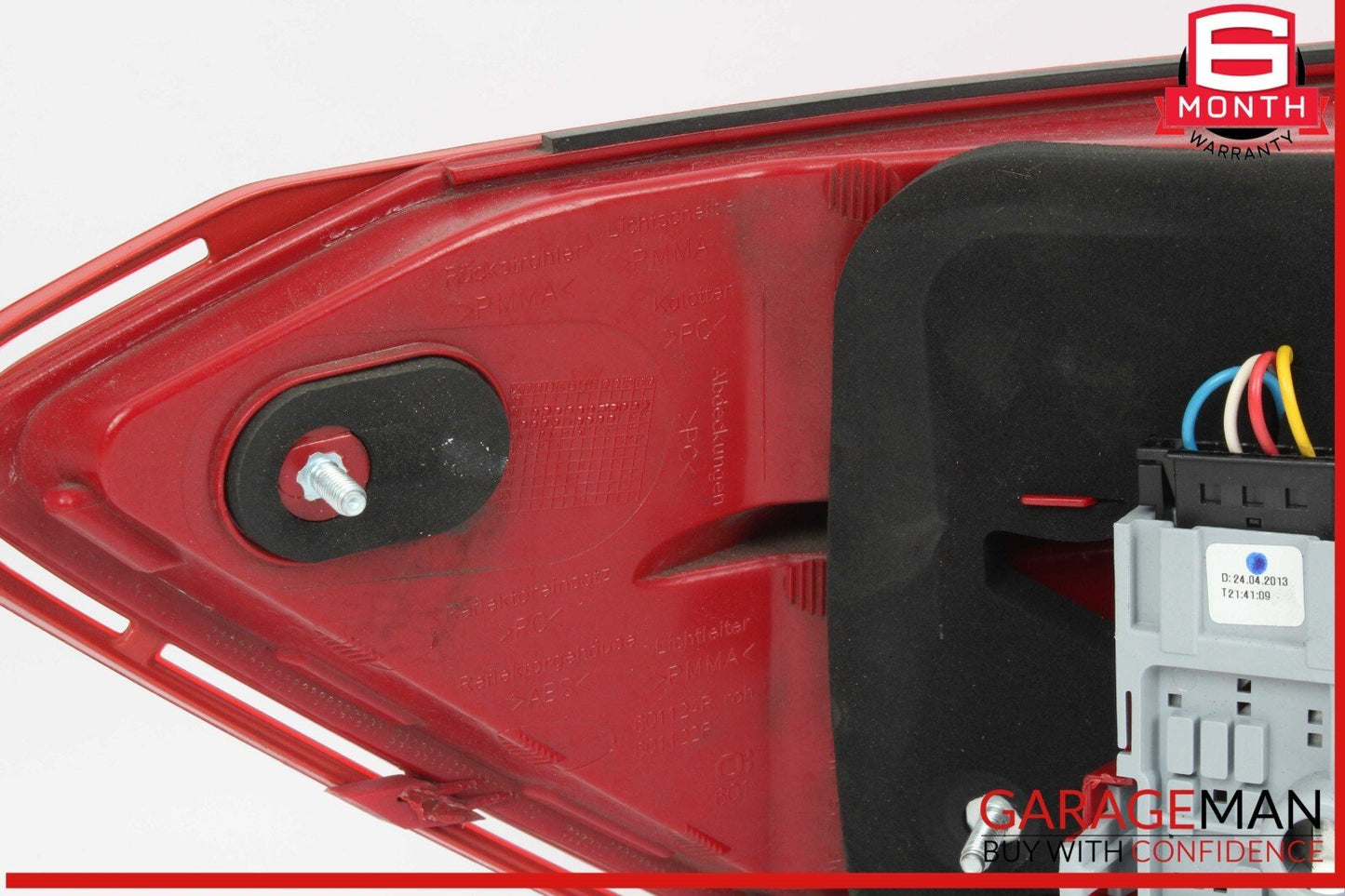 12-14 Mercedes W204 C250 C300 C350 Tail Light Lamp LED Rear Right Side