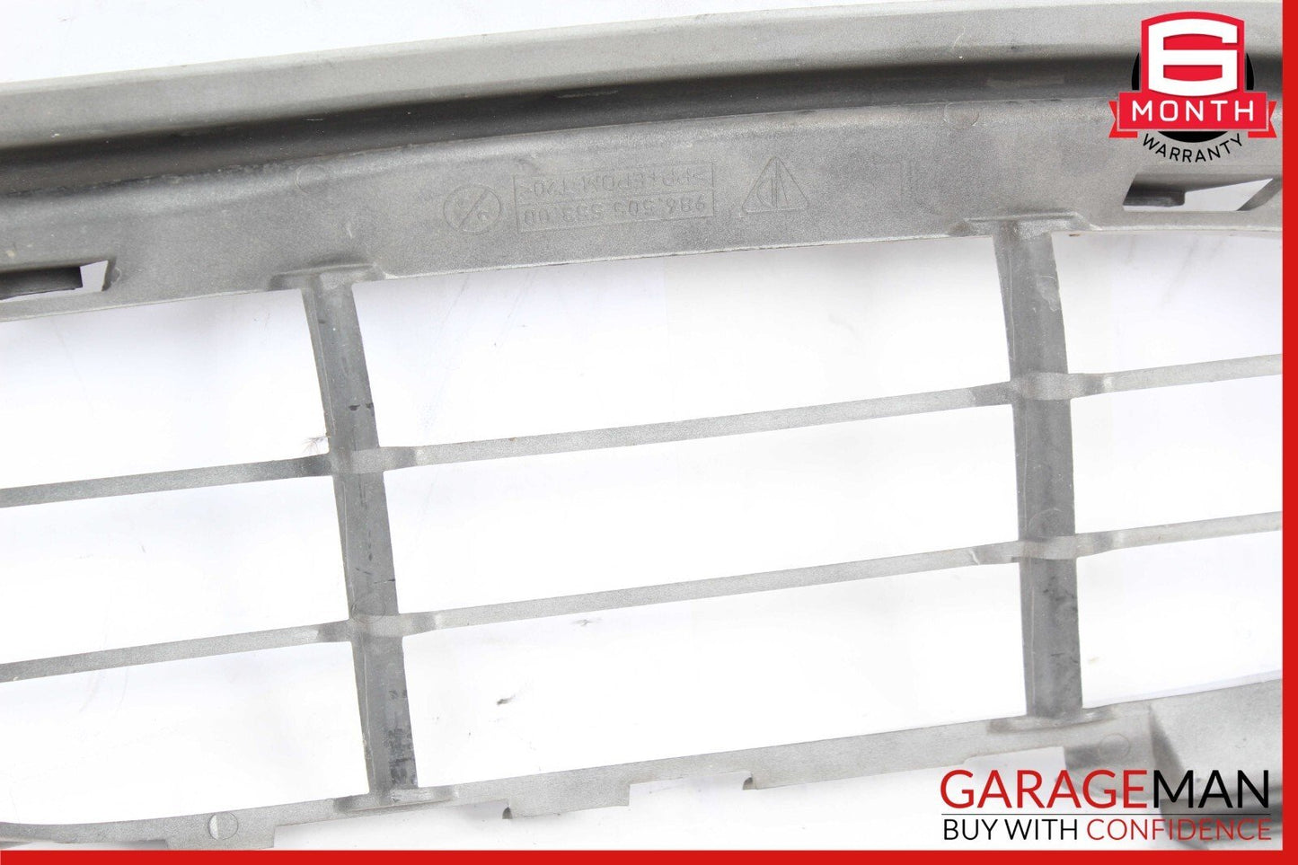 97-02 Porsche Boxster 986 Front Left Side Bumper Grille Mesh Cover Trim Silver