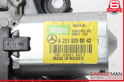06-19 Mercedes X164 GL450 4MATIC Rear Glass Windshield Wiper Motor 2518200042