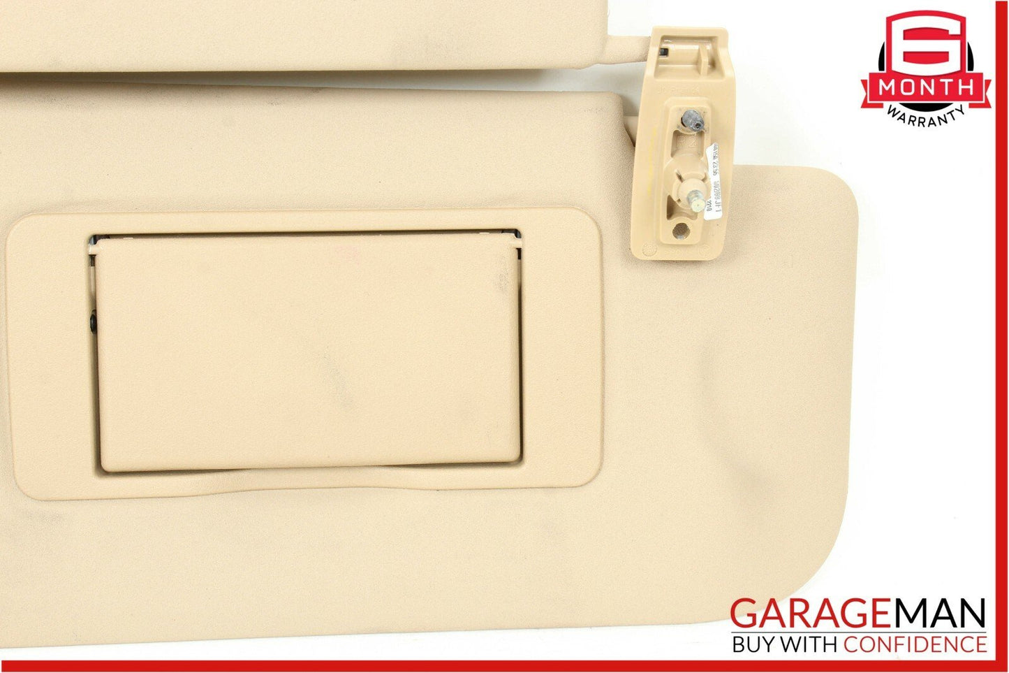 06-12 Mercedes X164 GL450 ML550 Front Right Side Sun Visor Sunvisor Shade Brown