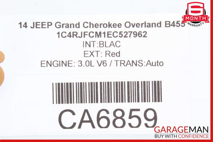 14-17 Jeep Grand Cherokee Front Right Passenger Side Door Control Module Unit