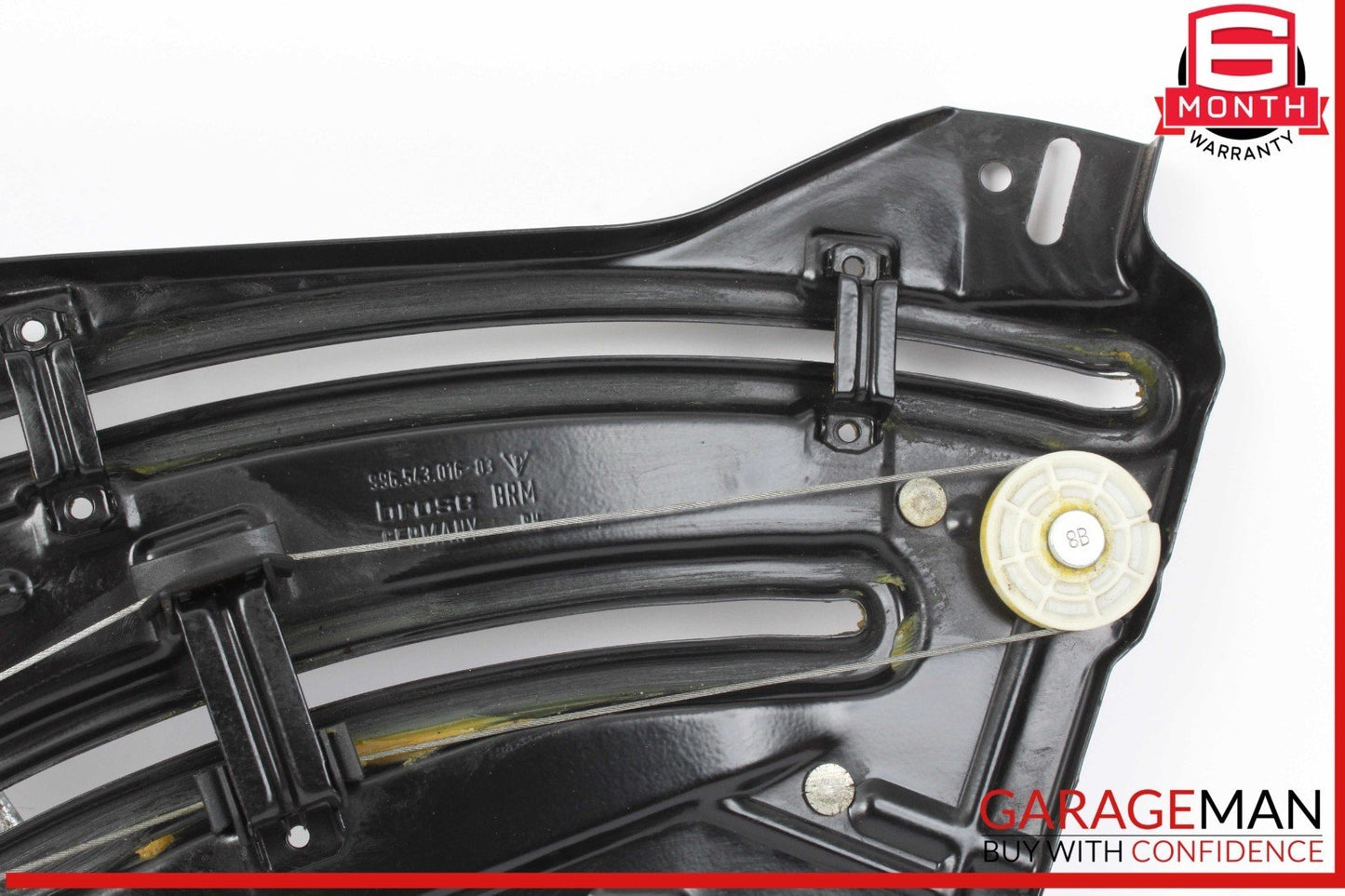 99-05 Porsche 911 996 Right Side Door Window Regulator Motor Plate OEM