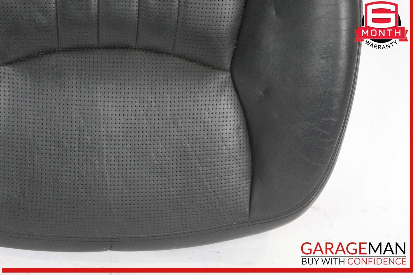 03-06 Mercedes W220 S55 S65 AMG Front Right Bottom Lower Seat Cushion Black OEM