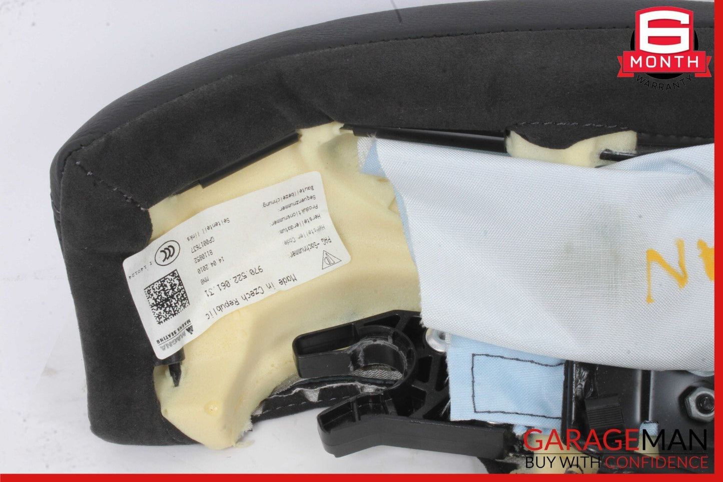 10-16 Porsche Panamera 970 Rear Left Side Backseat Seat Bolster Cushion Cover