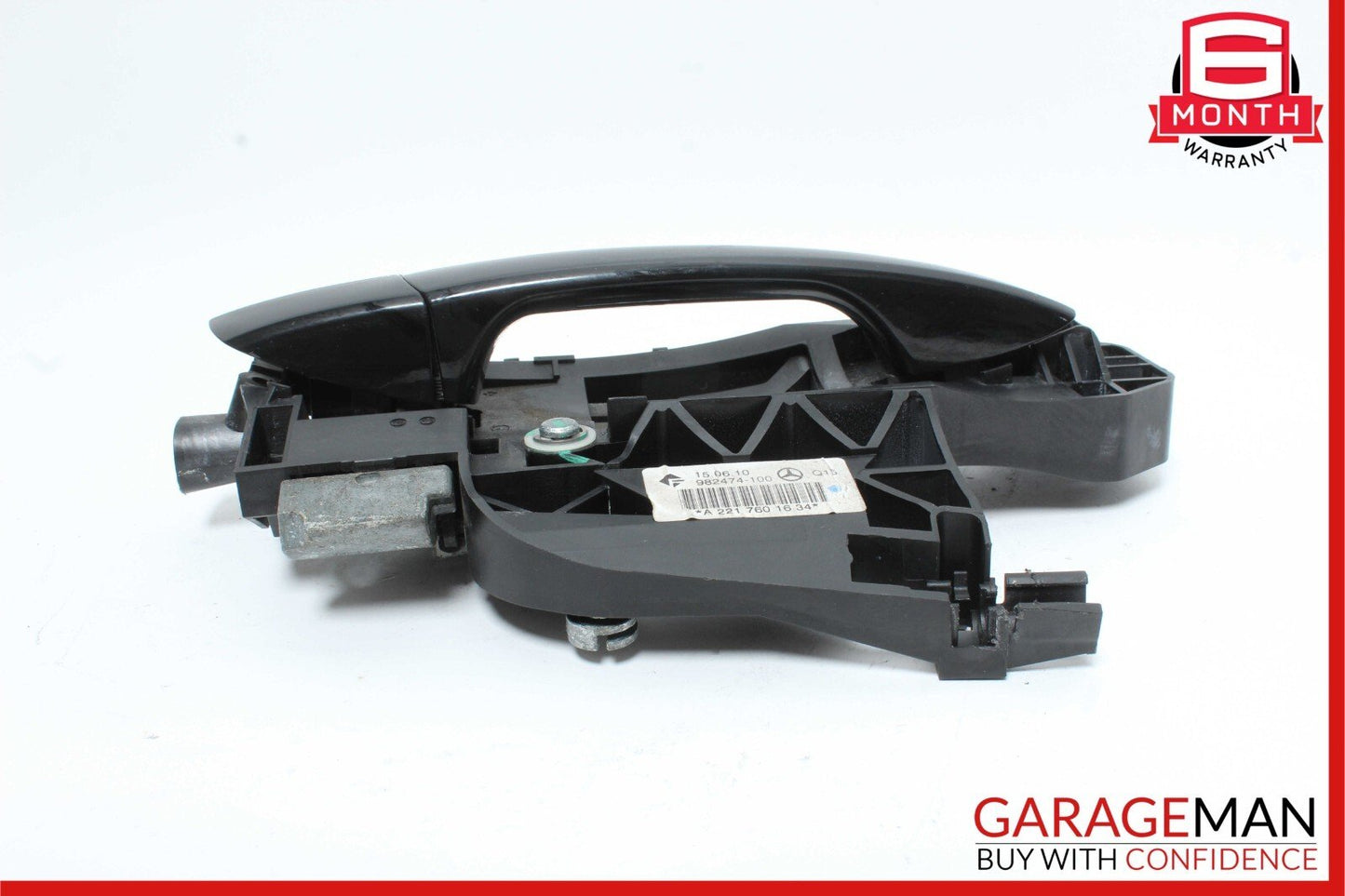 07-13 Mercedes W221 S550 S400 Rear Right Side Exterior Door Handle Black OEM