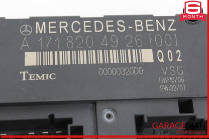 09-11 Mercedes R171 SLK300 Roof Convertible Top Control Module OEM